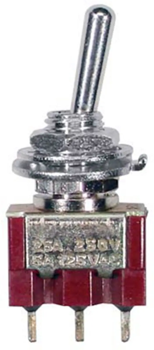 Boston SW-158-N Mini 2-Standenschakelaar 1-polig