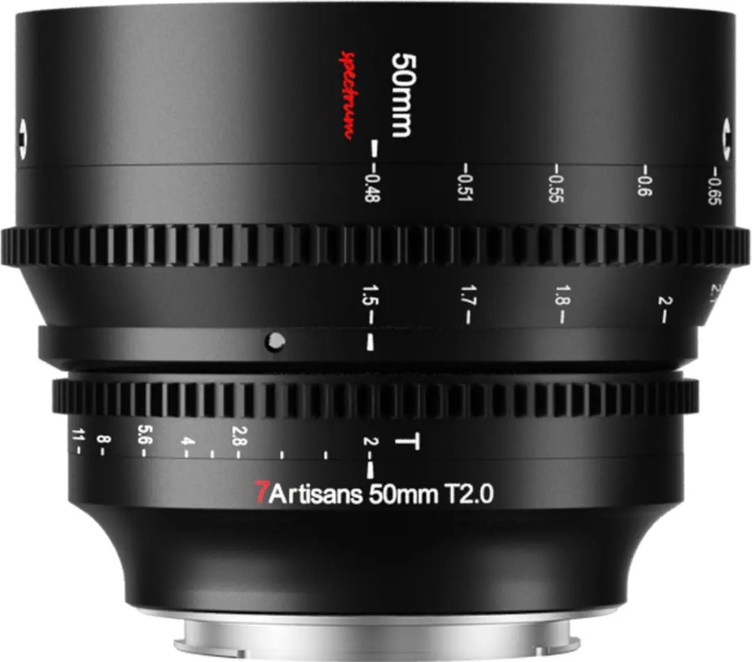 7Artisans 50mm T2.0 C501B Bioscooplens
