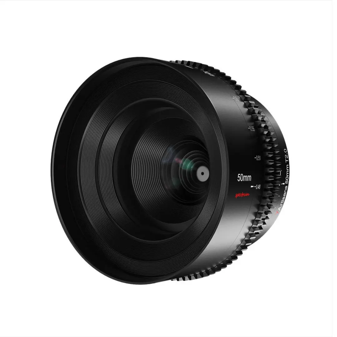 7Artisans 50mm T2.0 C501B Bioscooplens - Sony E - 82mm