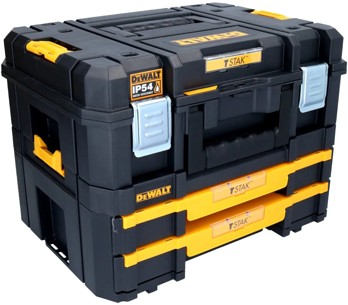 DeWalt TSTAK Box Set II+IV DWST83395-1 - Zwart/Geel
