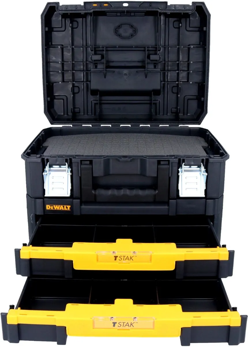 DeWalt TSTAK Box Set II+IV DWST83395-1 - Zwart/Geel