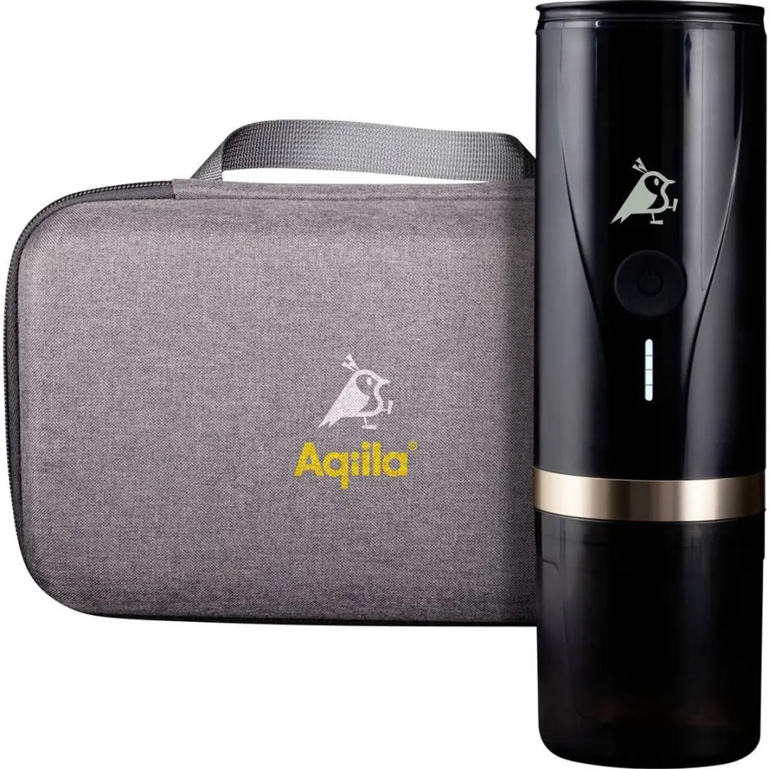Aqiila Coffeebird Portable Espressomachine - 5 Kopjes - Zwart - afbeelding 6 van 6