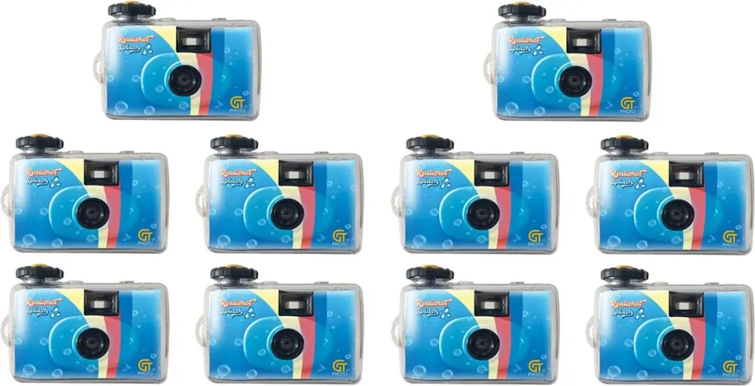 GT Photo GT27WP Realishot Splash Wegwerpcamera - 10 Stuks - 27 Opnames