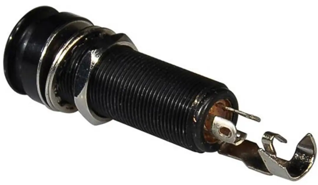 Boston EPJ-48-BK Eindknop Output Jack - 4-polig - Zwart
