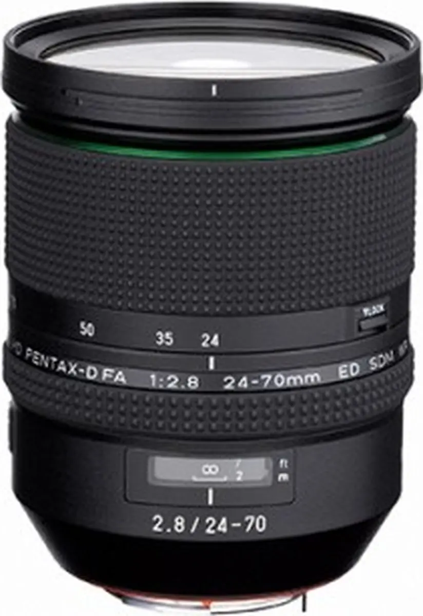Pentax HA-D FA 24-70mm F2.8ED SDM WR - 82mm - Zwart