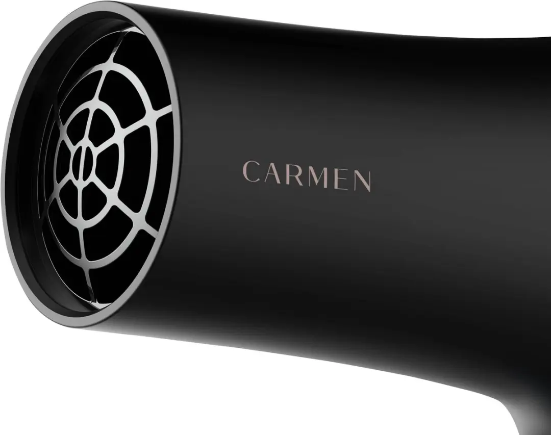 Carmen CHD2365B Föhn - 2300W - ION - 3 Warmtestanden - Zwart