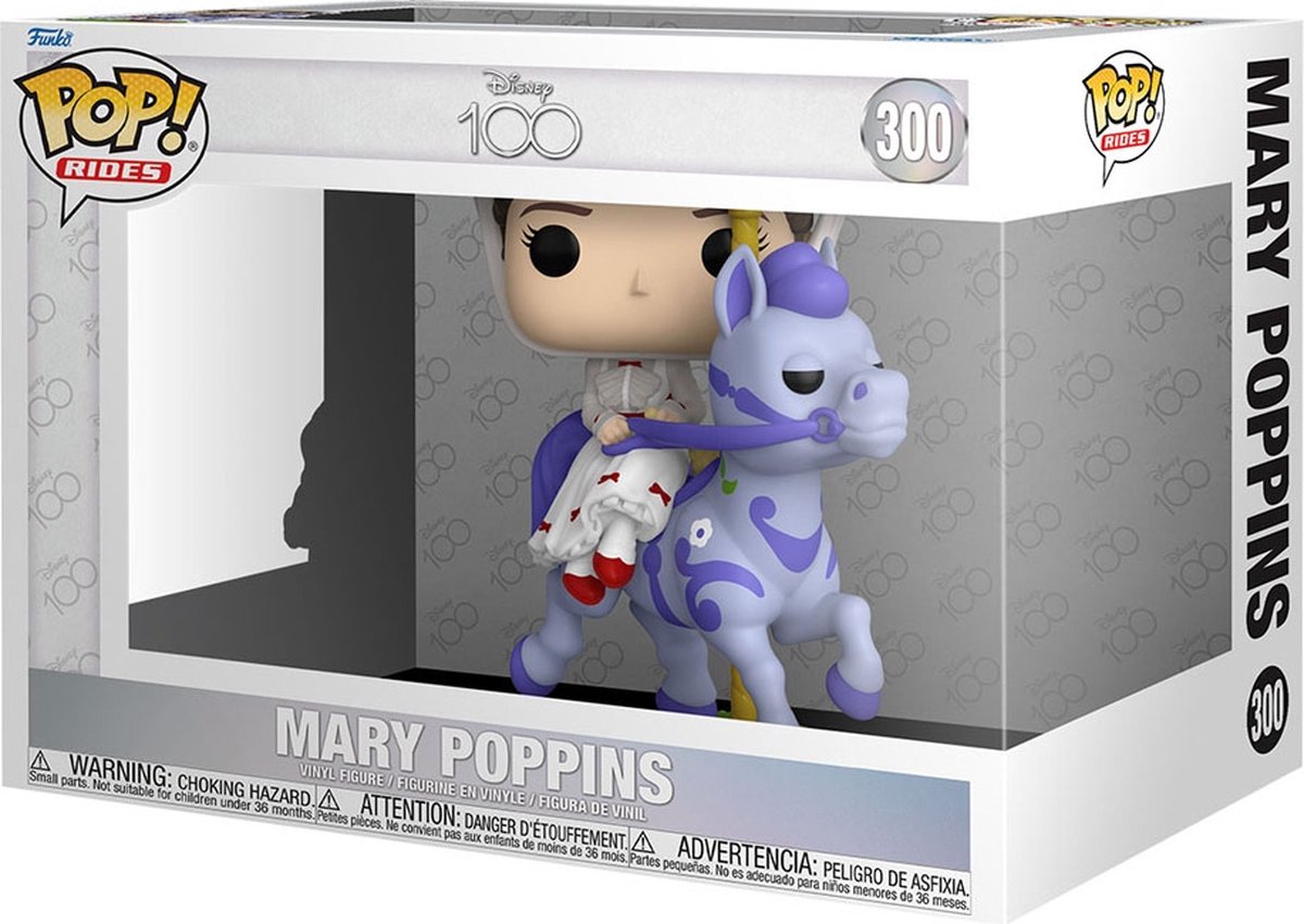 Funko Mary Poppins Verzamelfiguur Disney's 100th Anniversary POP! Mary Poppins 9 cm Multicolours
