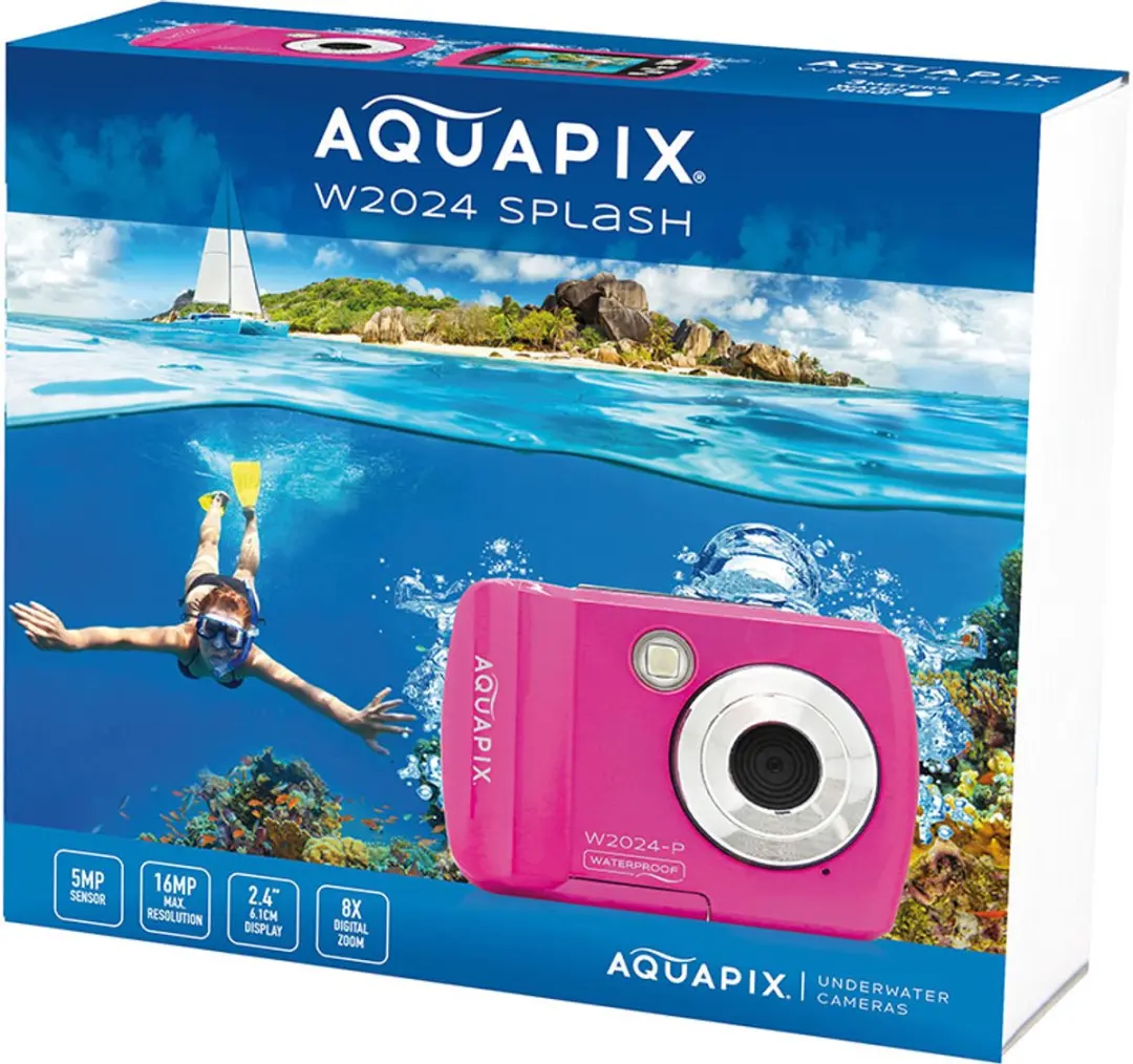 Easypix W2024 Digitaal Camera - 1/2.3" - Roze
