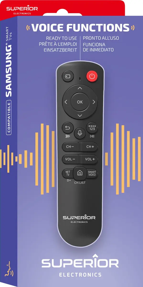 Superior SUPTBB002 Bluetooth Afstandsbediening - Zwart
