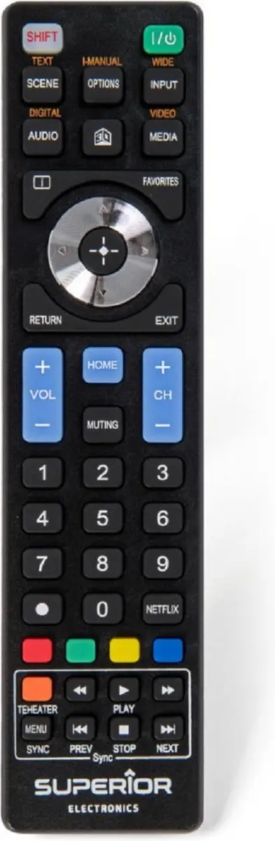Superior SUPTRB009 Universele Afstandsbediening Sony TV