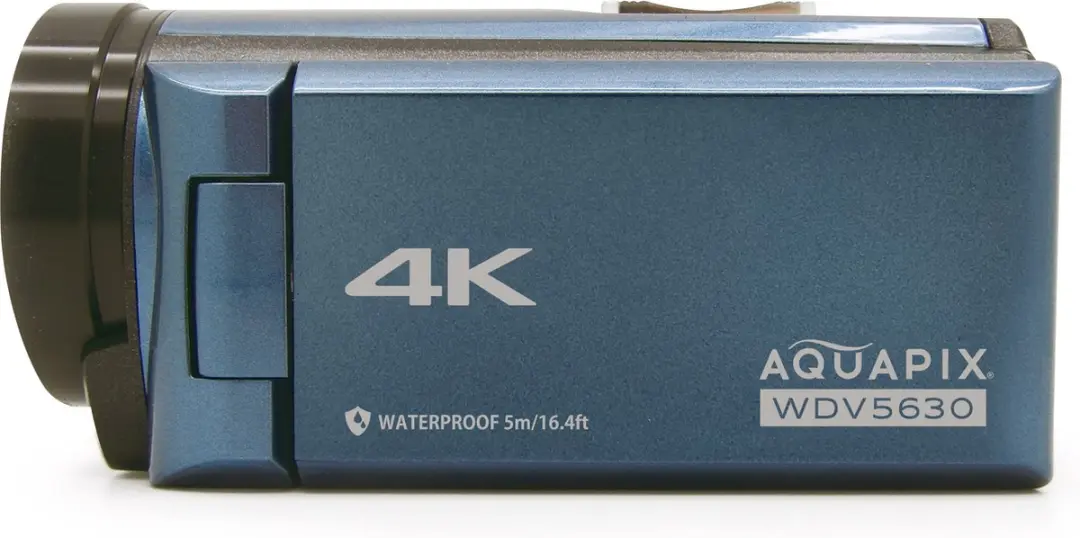 Aquapix WDV5630 Blue 4K Camcorder - 13MP - 3400mAh - 5m Waterdicht
