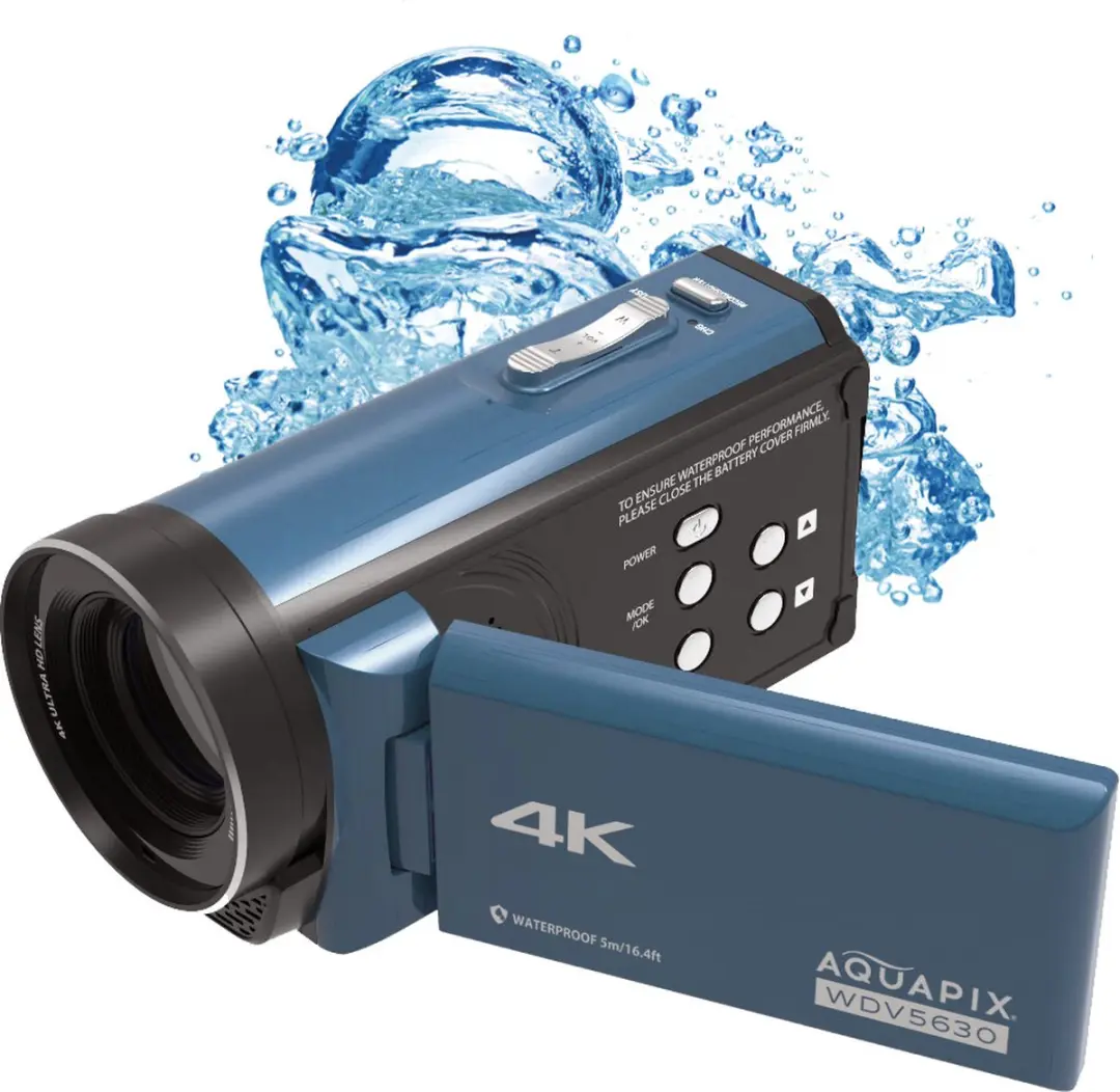 Aquapix WDV5630 Blue 4K Camcorder