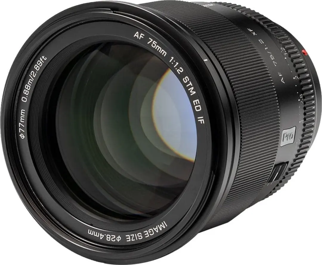 Viltrox 75mm F1.2 AF Pro Fujifilm X Objectief - 77mm