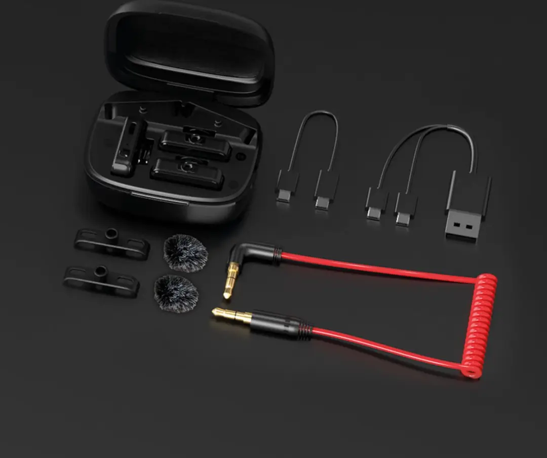 Easypix MyStudio Wireless MIC DUO - Accu - 2x Microfoon