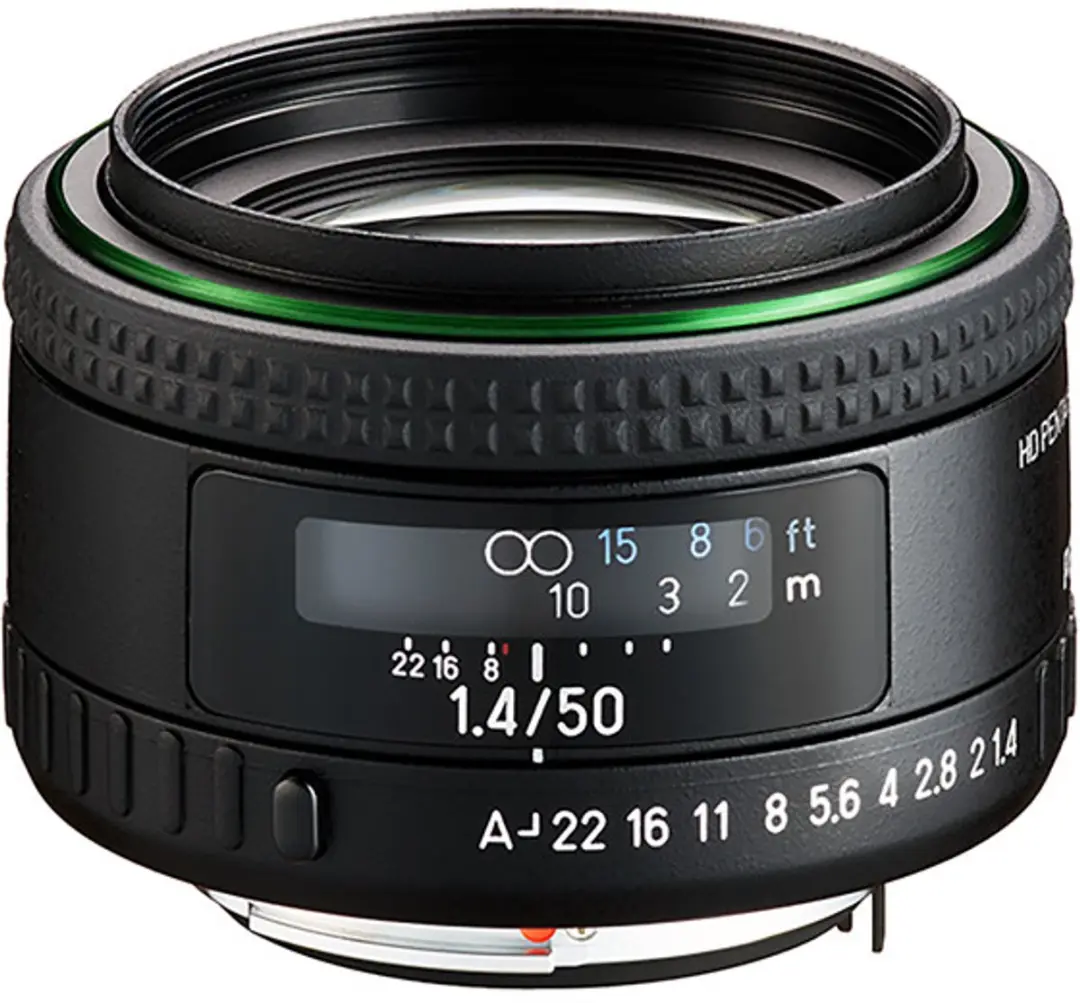 Pentax 50mm F1.4 HD FA K-Mount Objectief