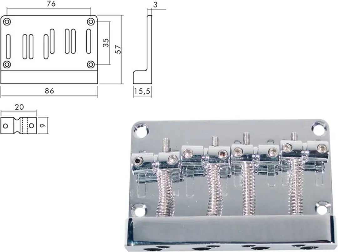 Boston BB-304-C Brug-Staartstuk