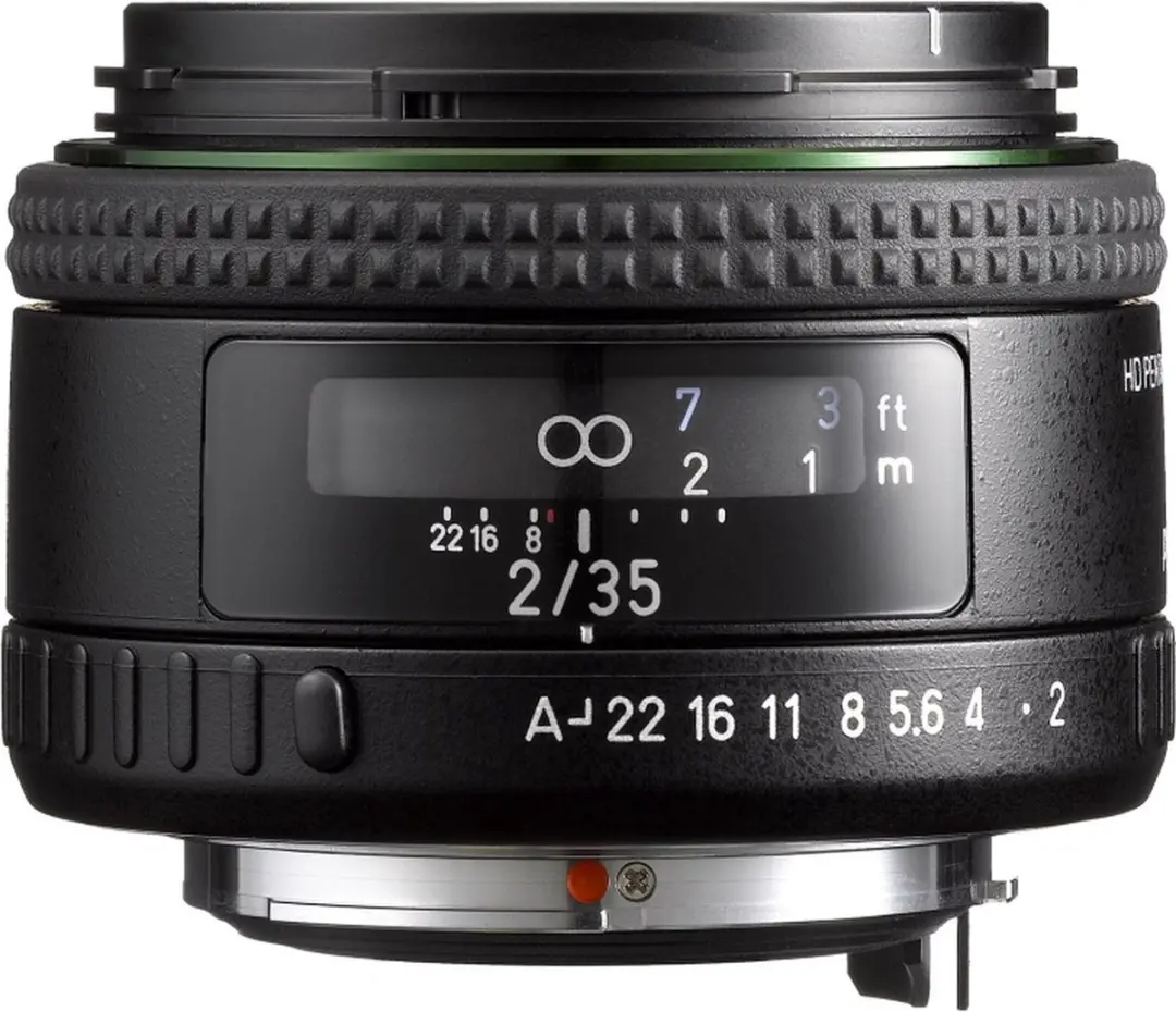 Pentax FA HD 35mm F2 - 49mm Filter - 6 Bladen