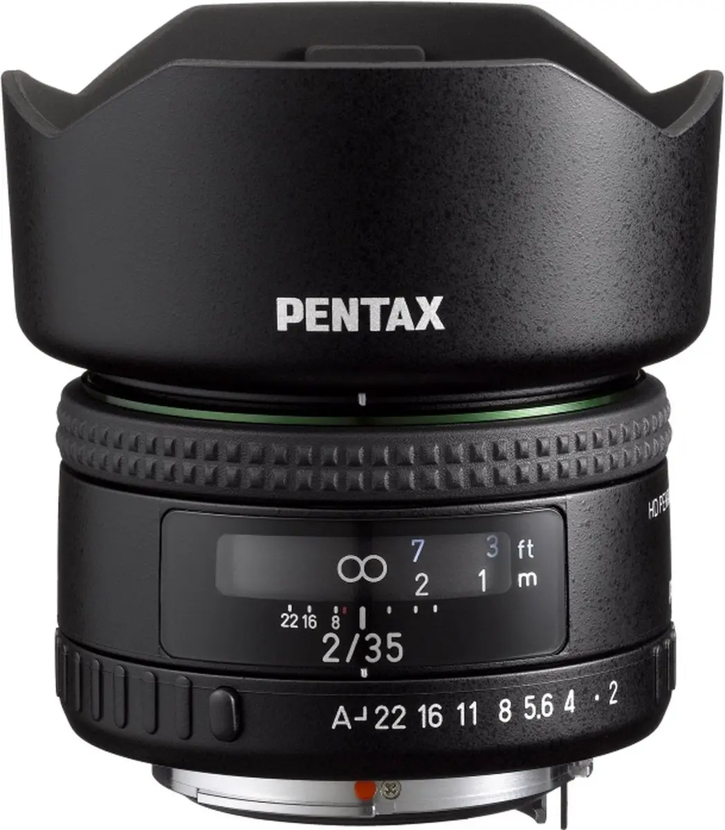 Pentax FA HD 35mm F2 - 49mm Filter - 6 Bladen