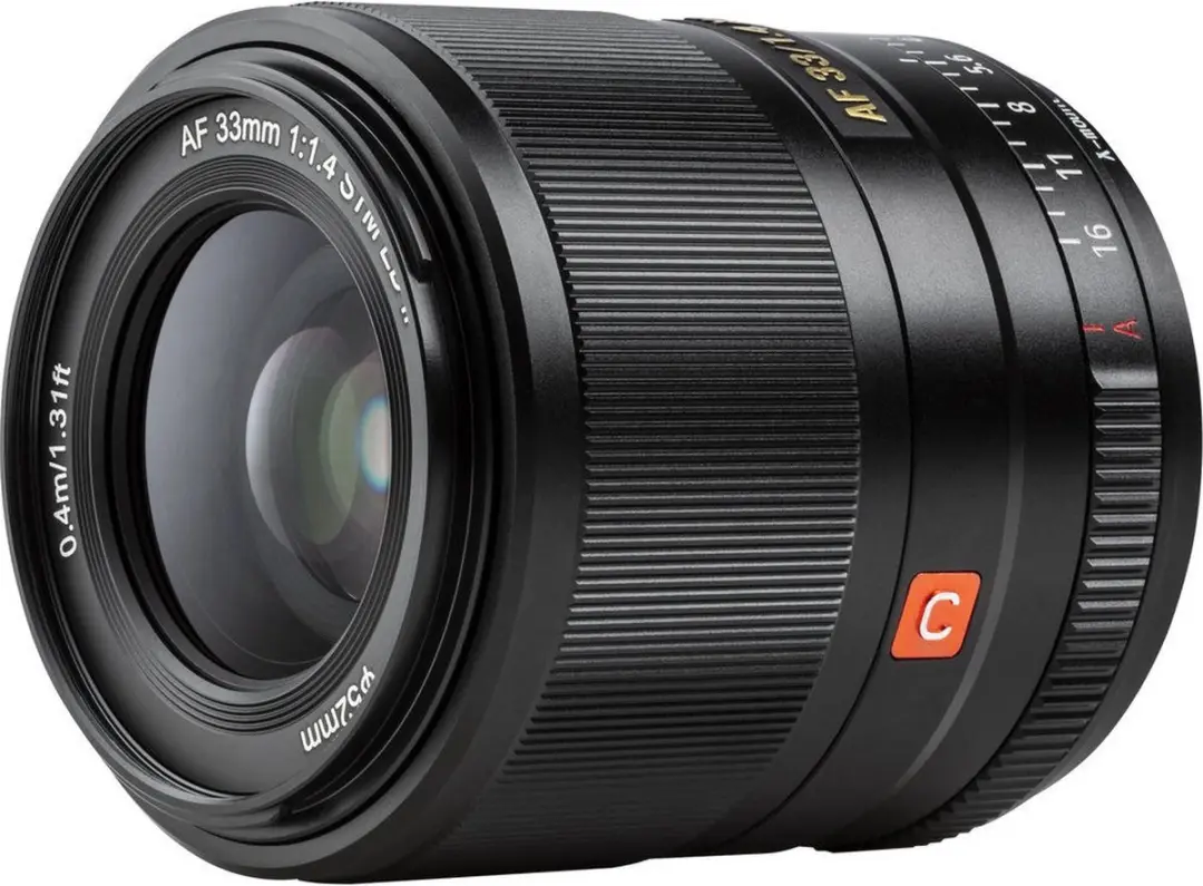 Viltrox 33mm F1.4 Fujifilm X-Mount Objectief - 52mm