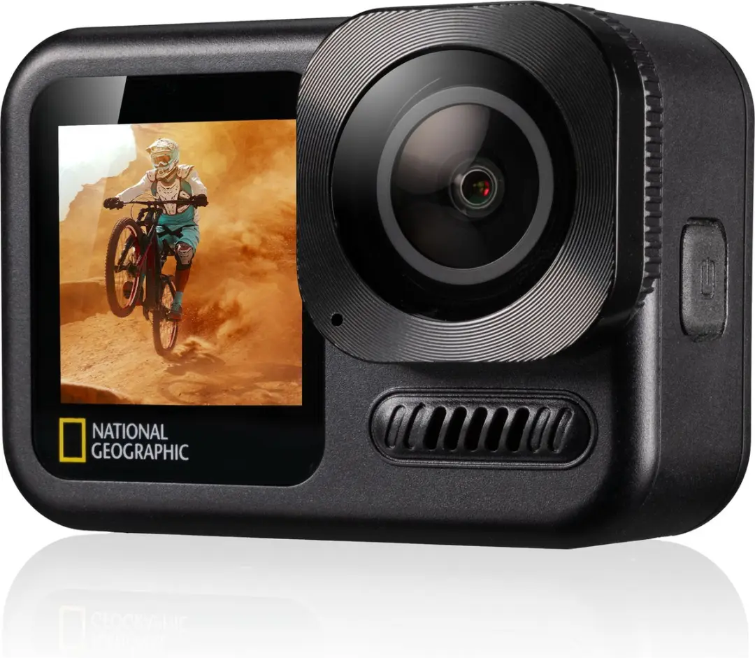 National Geographic ActionCam 9683600 - 5K Ultra-HD 60fps - Zwart