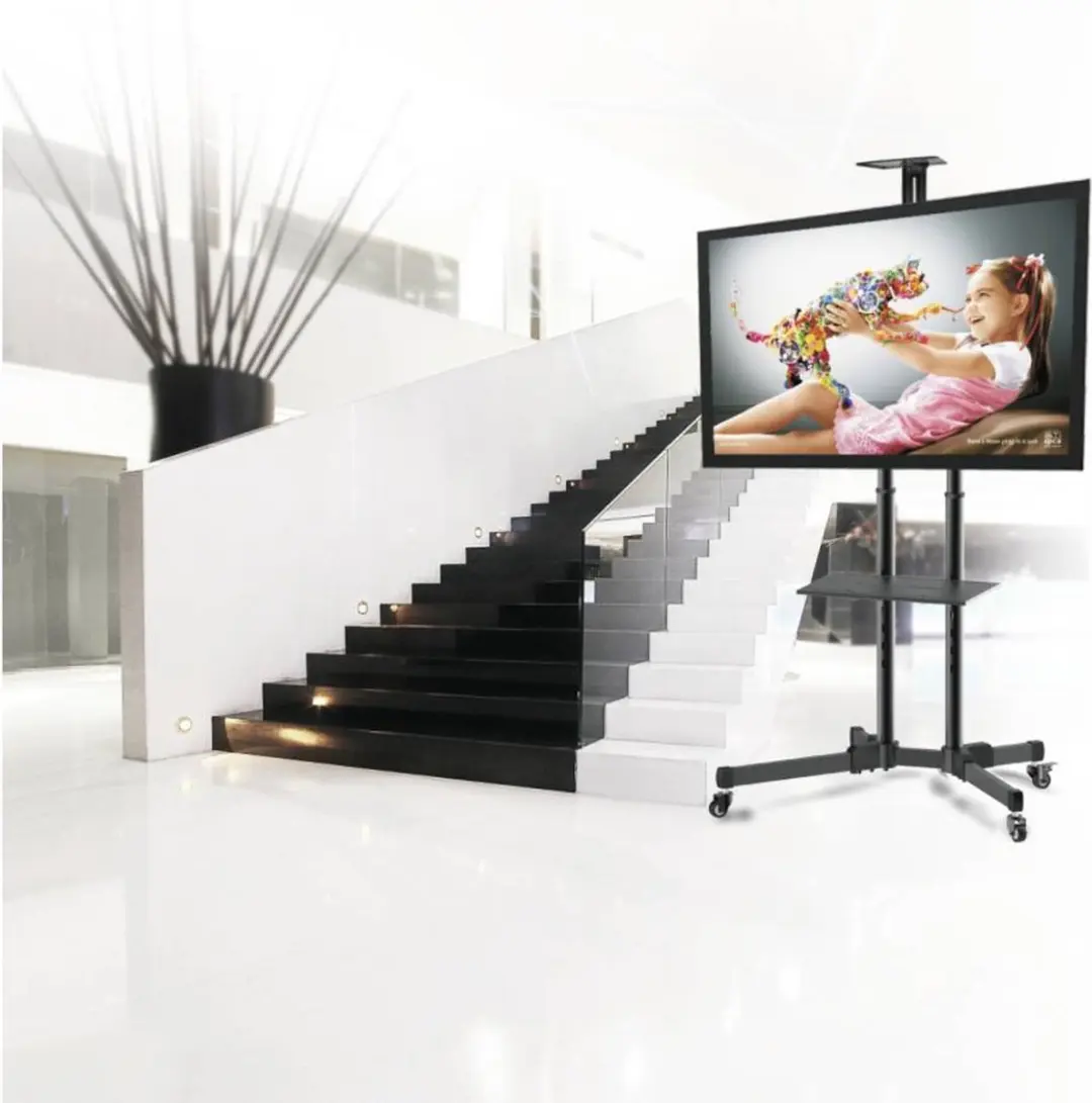 Reflecta 70VCE-Shelf TV-wagen 70" - Zwart