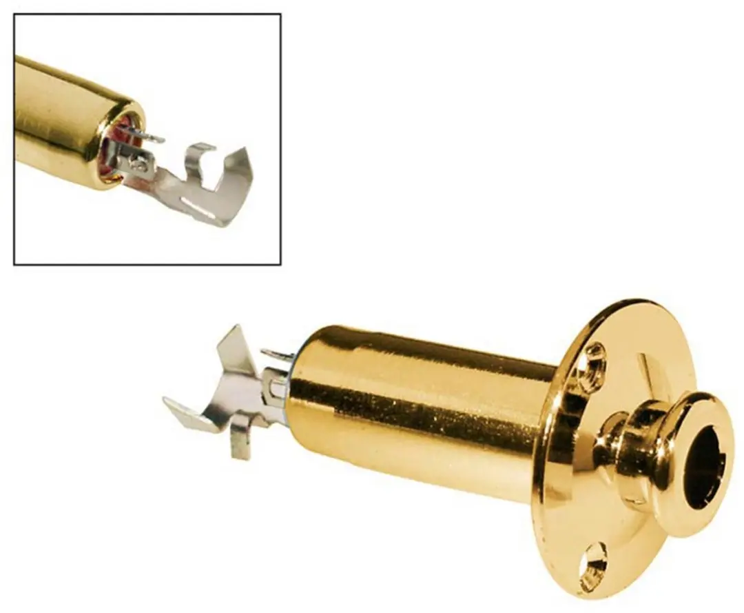 Boston EPJ-67-G Eindknop Output Jack 4-polig