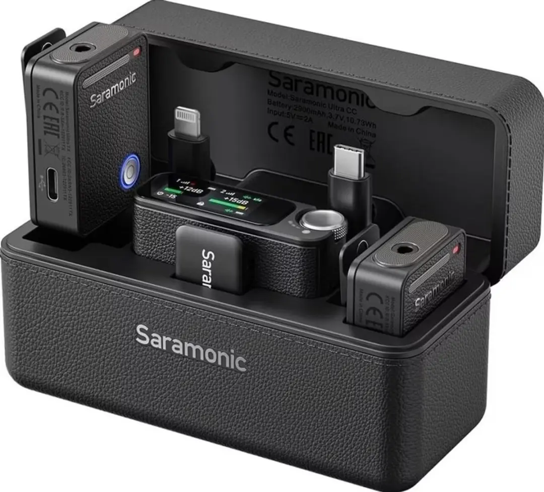 Saramonic Ultra 03 Draadloze Microfoon Set - Zwart