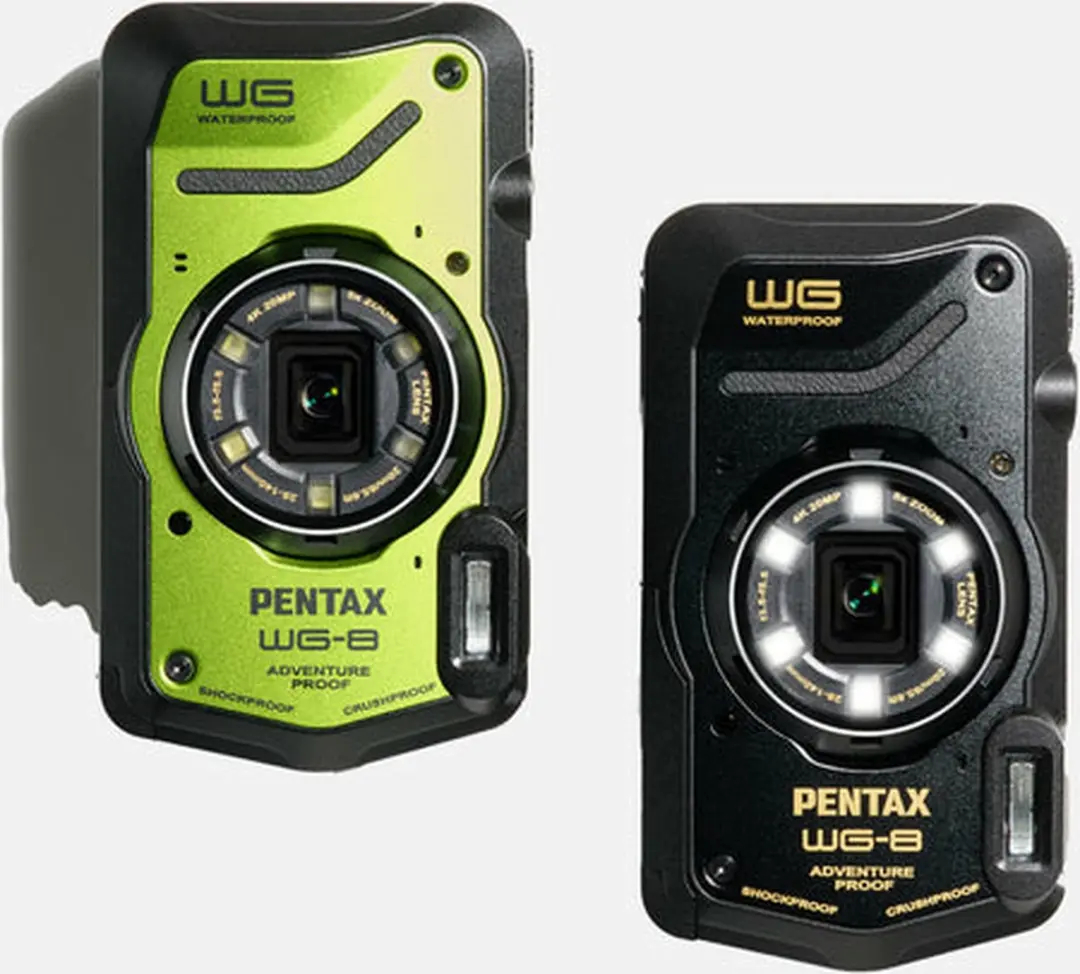 Pentax WG-8 Compactcamera 20MP - Groen