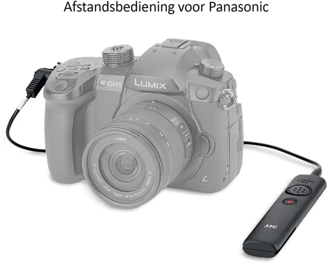 JJC Cable Switch SR-P2 Afstandsbediening - Zwart