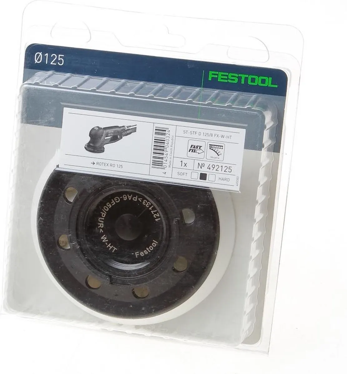 Festool Steunschijf D125/8 Fx-W-Ht