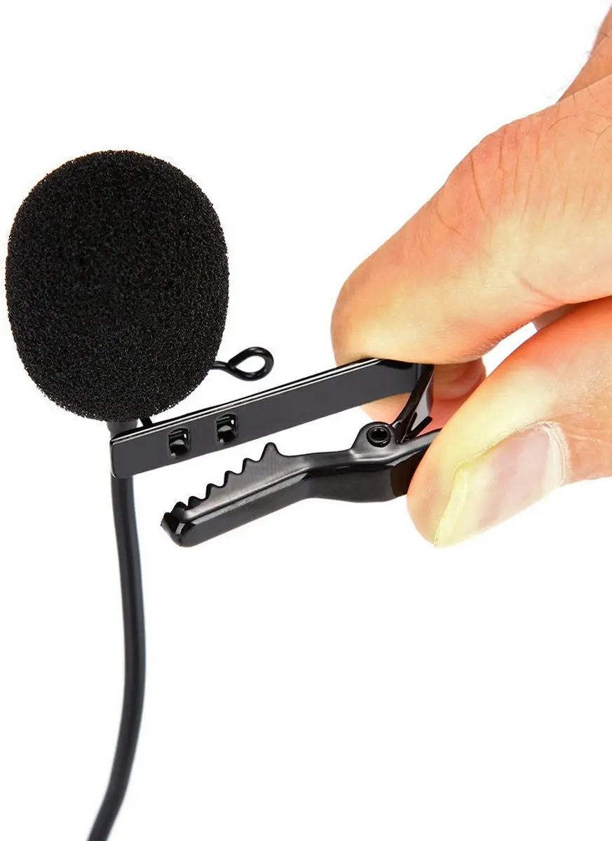 MOJOGEAR Speldmicrofoon USB-C 3m - Zwart