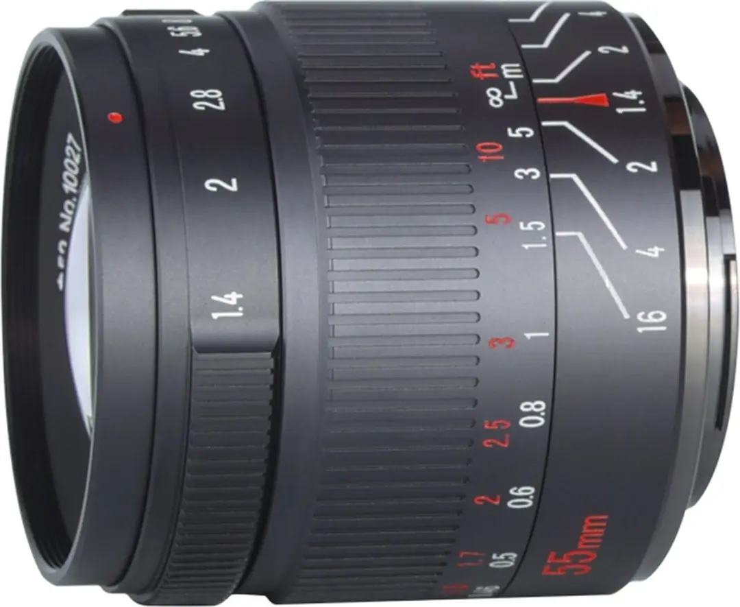7Artisans 55mm F1.4 II Nikon Z Objectief