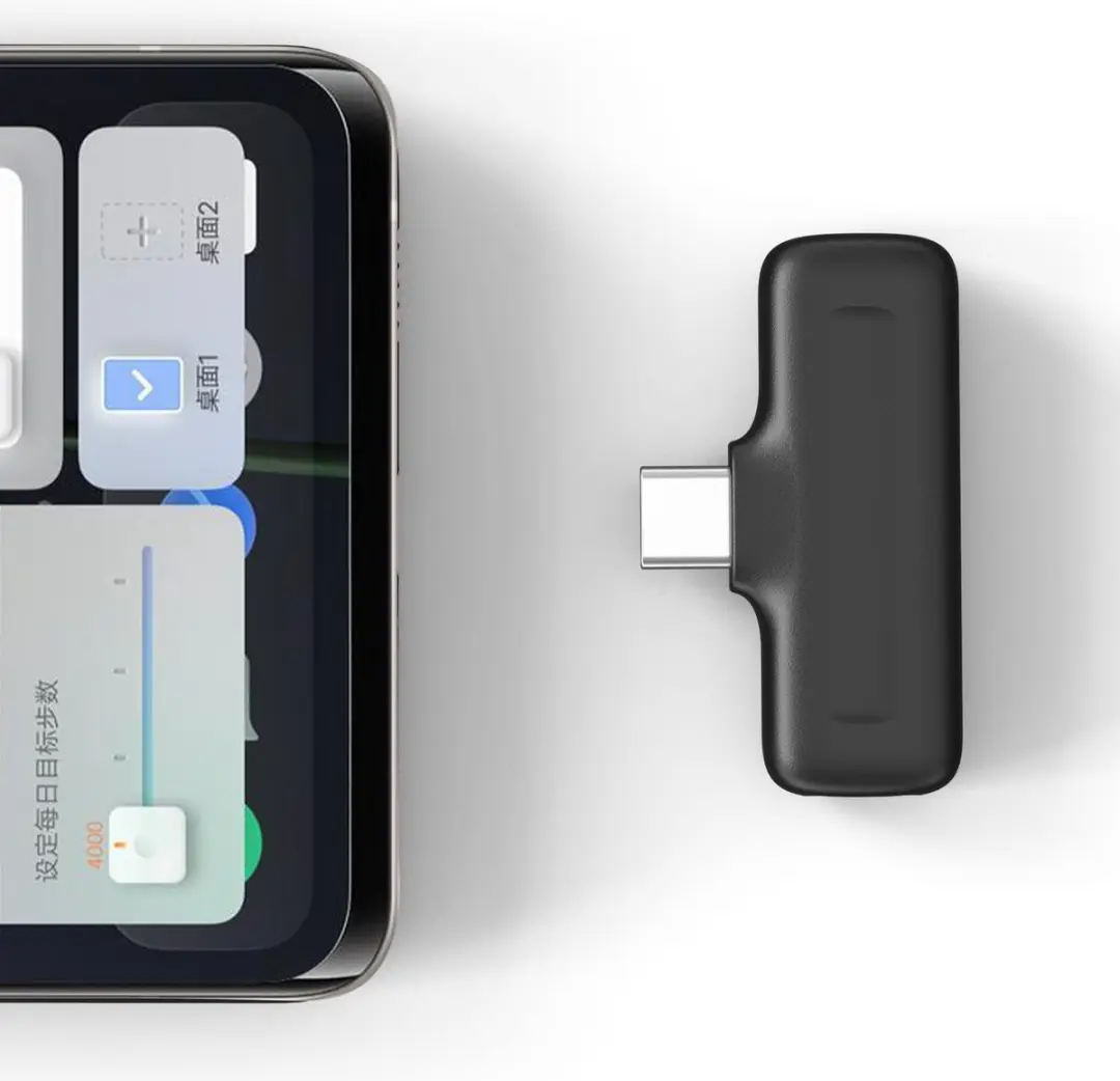 Ulanzi J12 Draadloze Microfoon - USB-C - 2 Stuks - Zwart