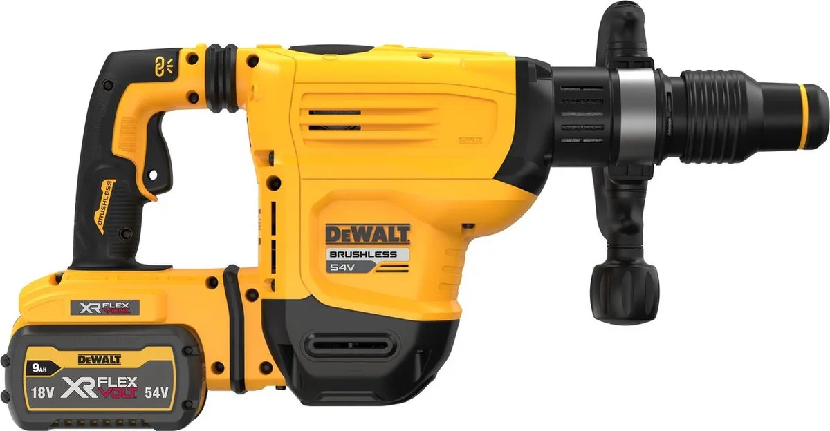 DeWalt DCH832X2-QW Accu-breekhamer SDS Max 54V - 2x 9,0 Ah