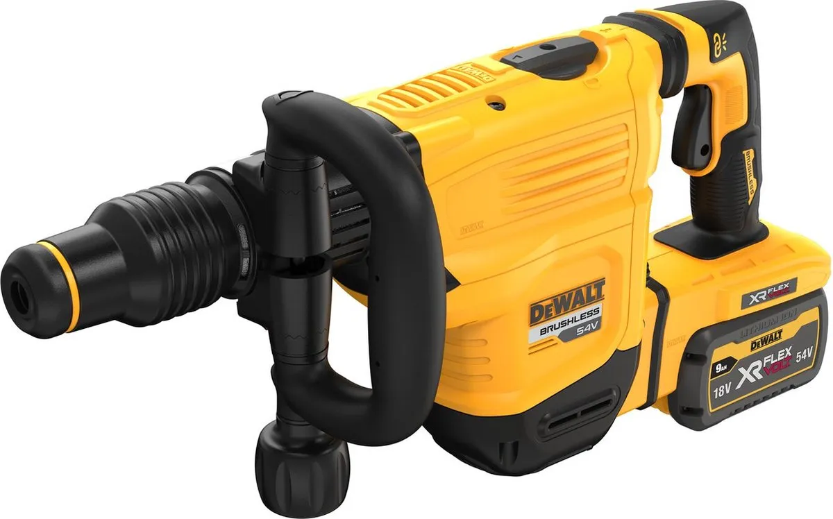 DeWalt DCH832X2-QW Accu-breekhamer SDS Max 54V - 2x 9,0 Ah