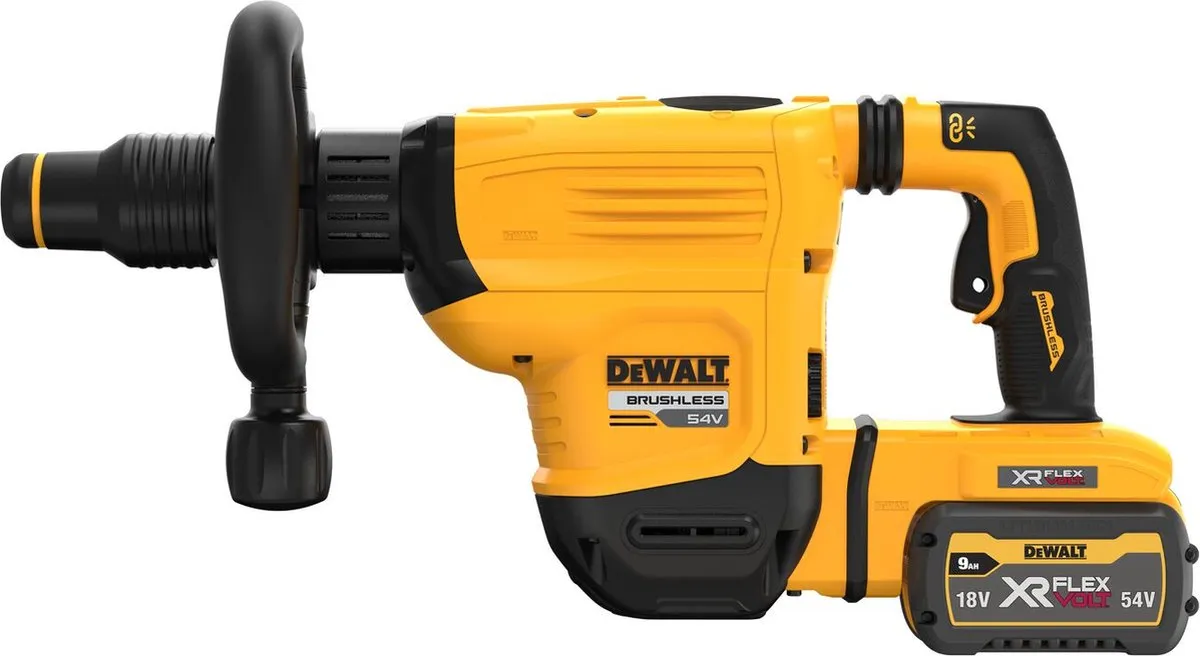 DeWalt DCH832X2-QW Accu-breekhamer SDS Max 54V - 2x 9,0 Ah
