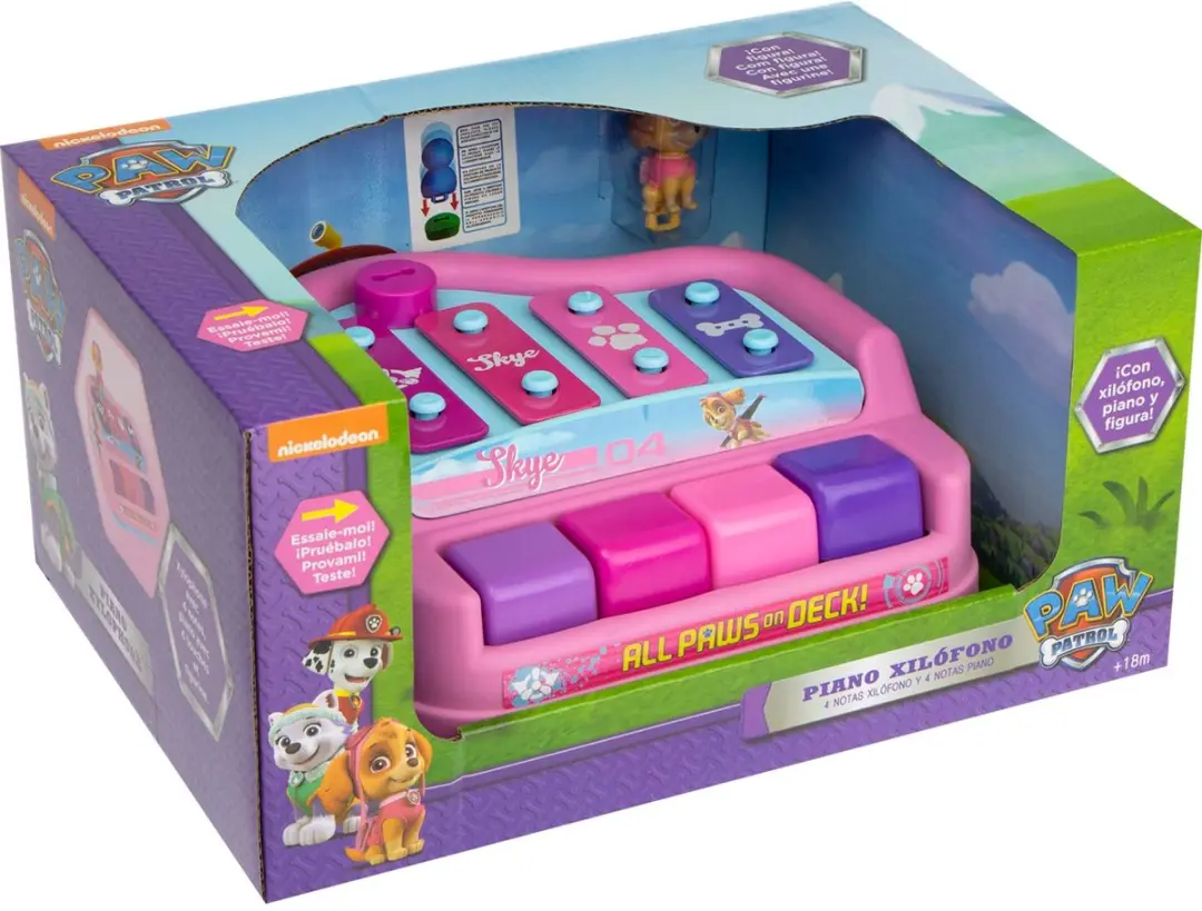 PAW Patrol Xylofoon - Meerkleurig