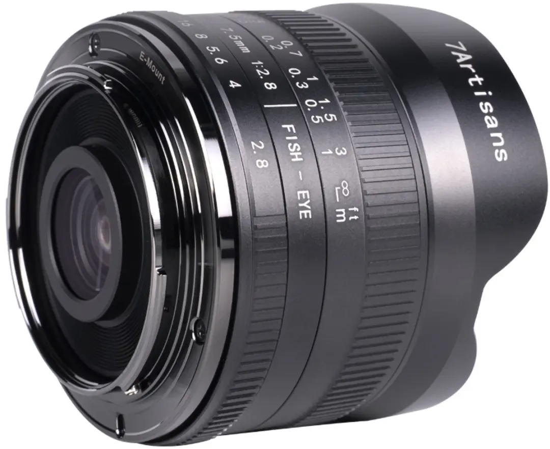 7Artisans 7.5mm F2.8 II RF Objectief - Canon