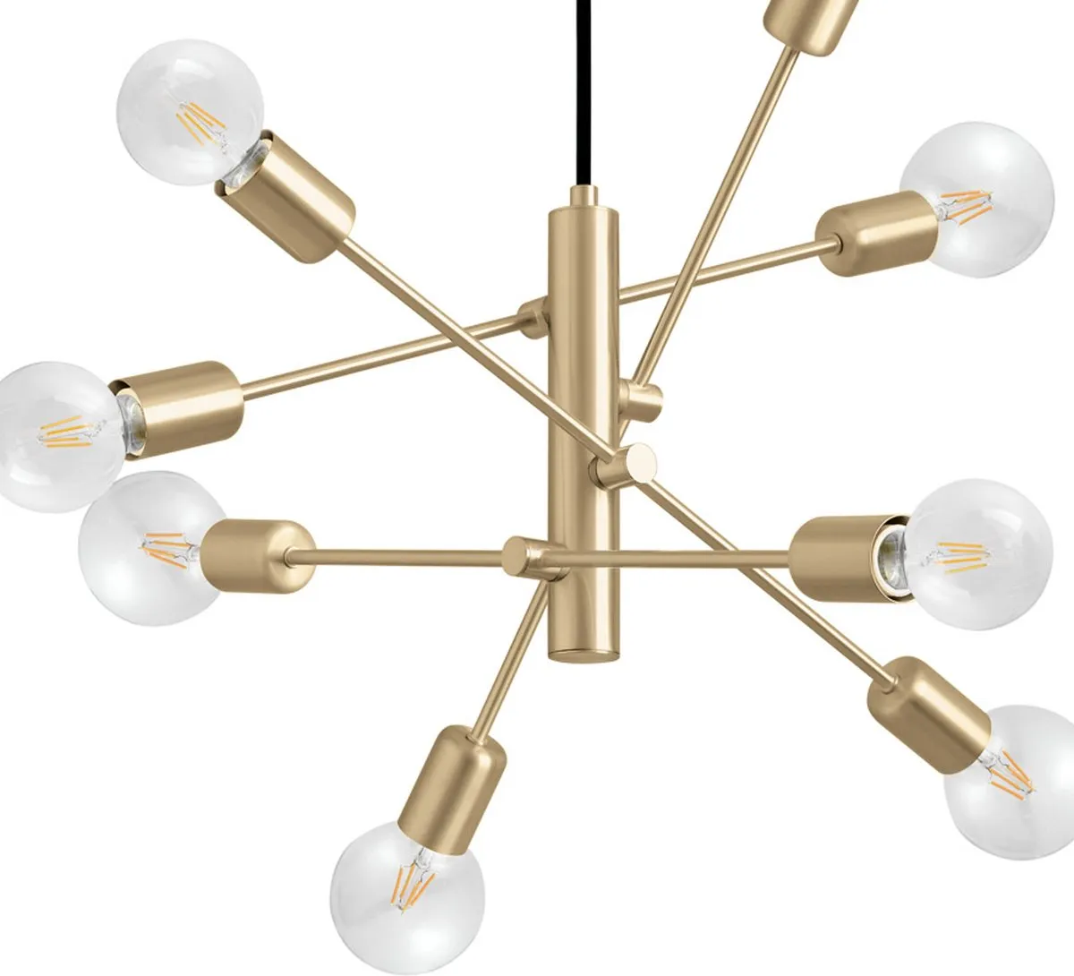 Eglo Gradoli 1 Hanglamp - Ø71cm - Goud