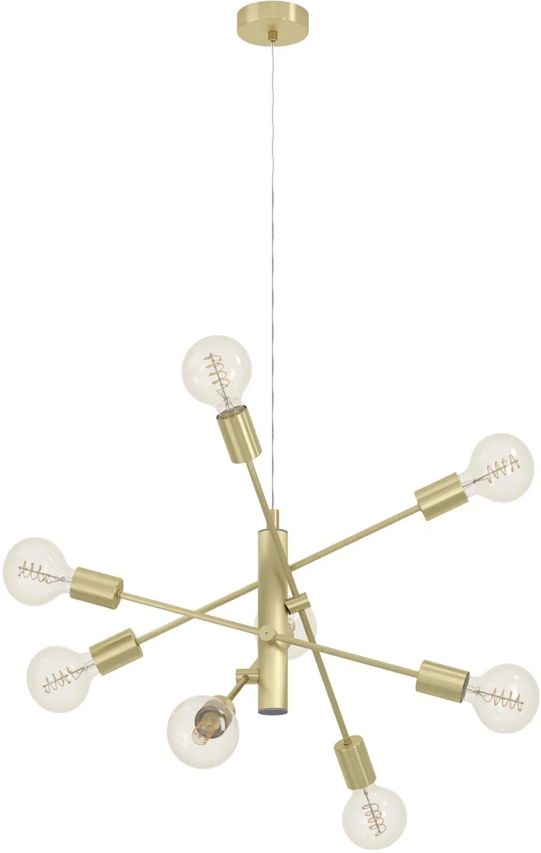 Eglo Gradoli 1 Hanglamp - Ø71cm - Goud