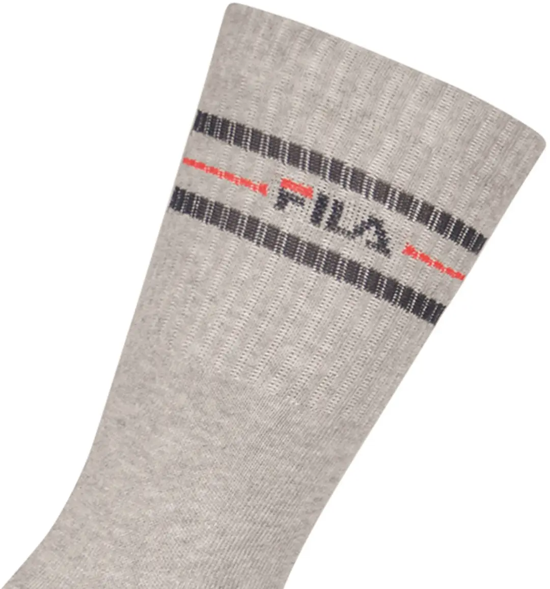 Fila Sokken Set - 6 Paar - Maat 43-46 - Zwart/Grijs - afbeelding 6 van 6