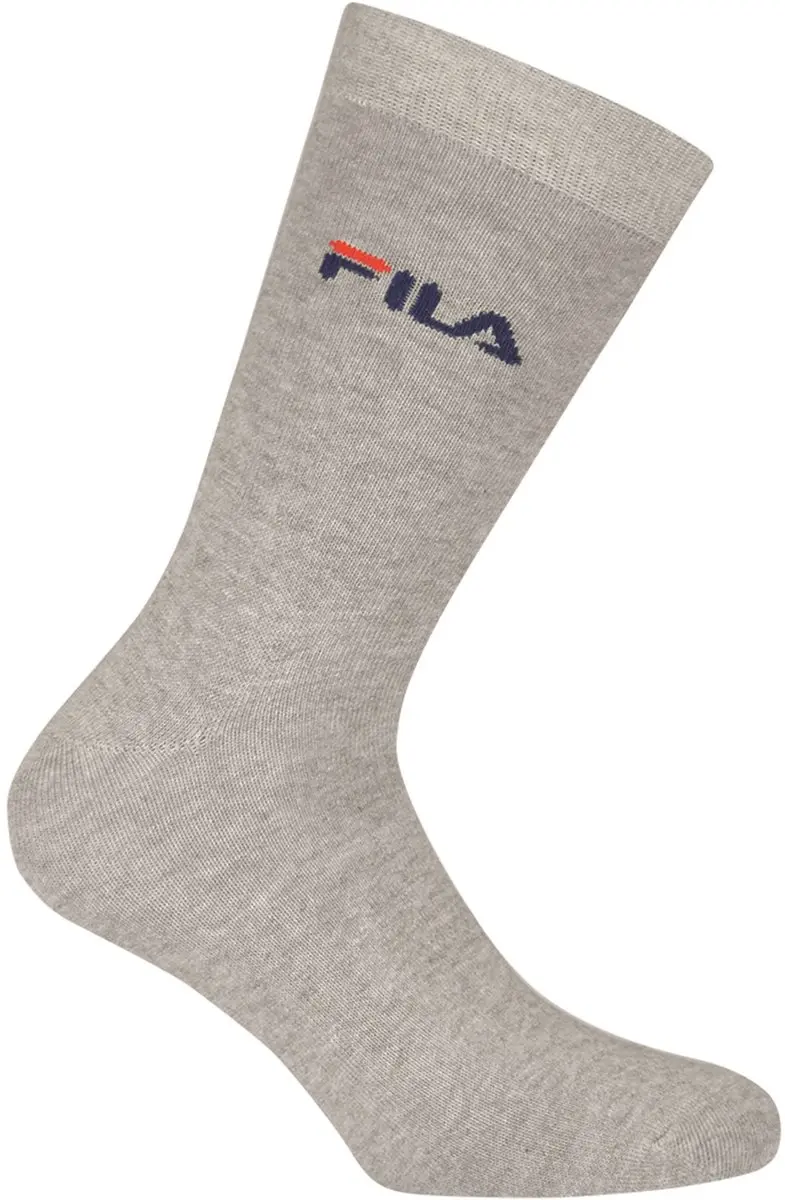 Fila Sokken Set - 6 Paar - Maat 43-46 - Zwart/Grijs
