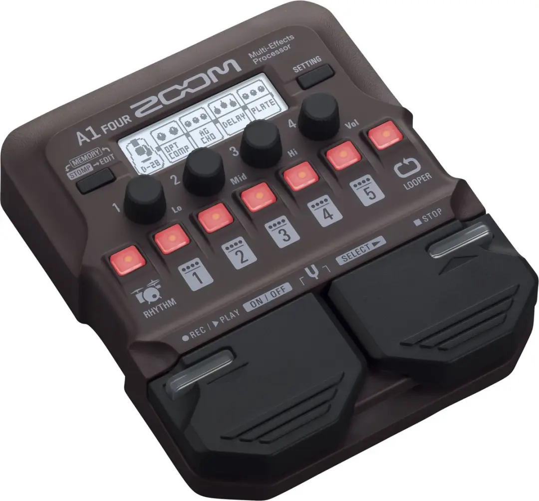 Zoom A1 FOUR Effect-unit voor akoestische gitaar - afbeelding 6 van 6