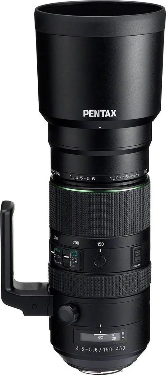 Pentax HD D FA 150-450mm F4.5-5.6 DC AW Telelens - 86mm