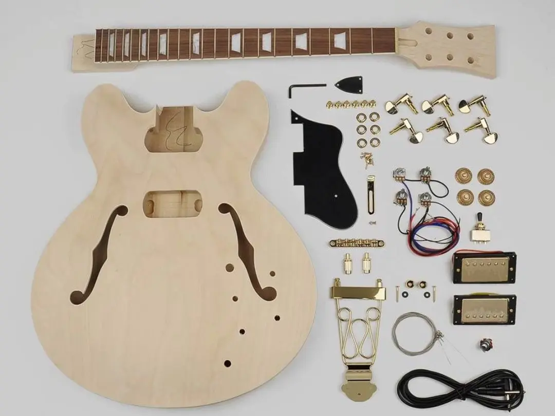 Boston KIT-ES-40 Hollow Body Archtop Elektrische Gitaar - 2 Elementen