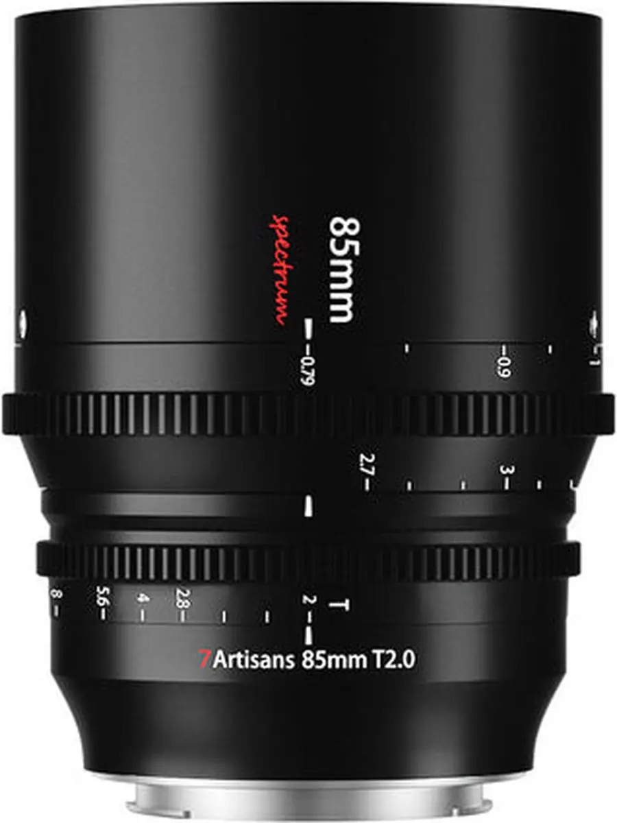 7Artisans C601B Bioscooplens - Sony Full Frame - 82mm - Zwart