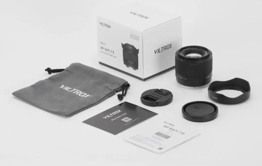 Viltrox 56mm F1.7 Objectief - Sony E-Mount - 52mm Filter