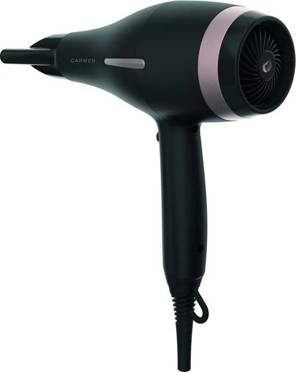 Carmen AC5210 Föhn 2200W - ION Technologie - Zwart/Roségoud