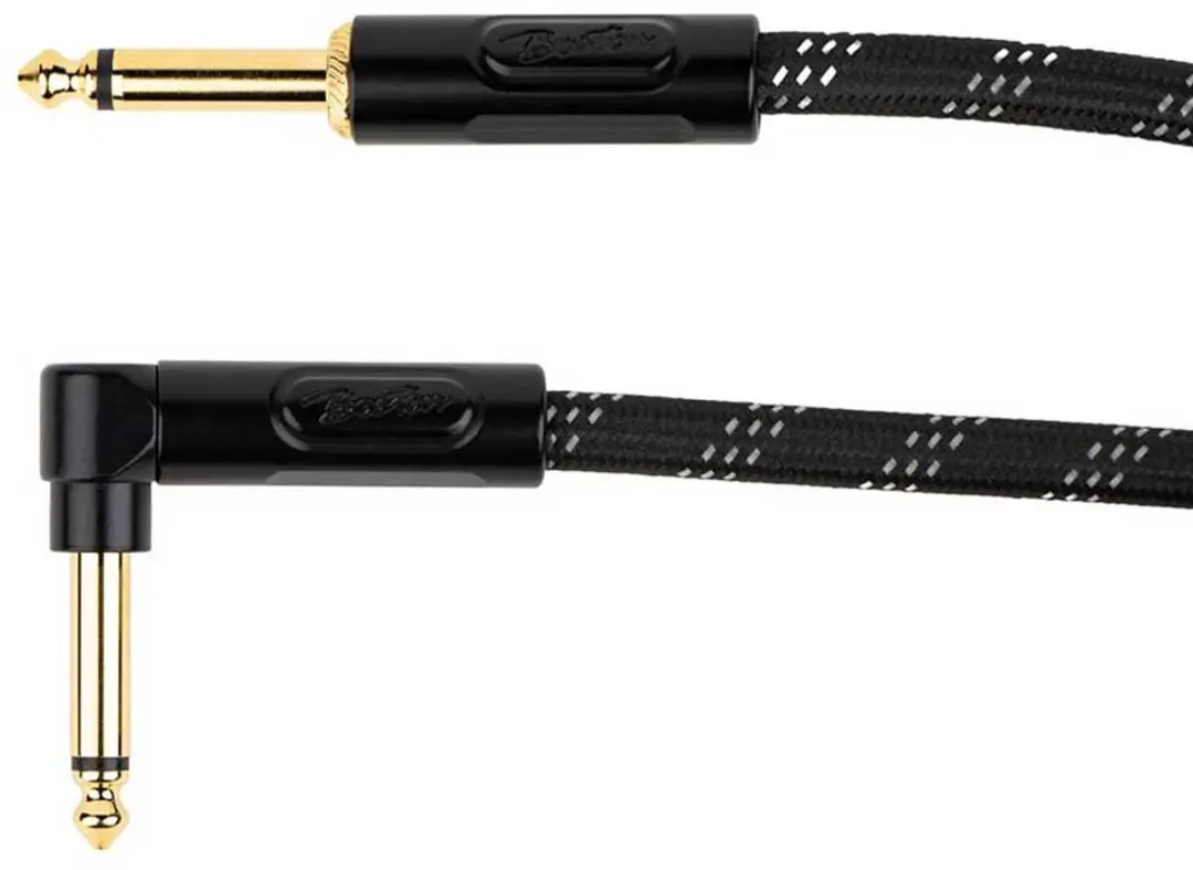 Boston GCRB-30A Prime Series Gitaarkabel 3m - Zwart