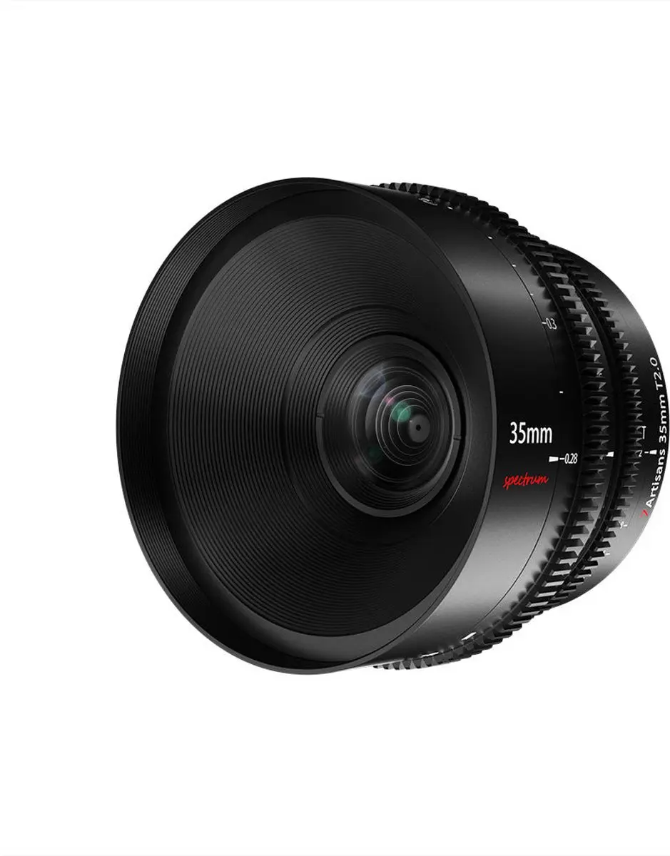 7Artisans 35mm T2.0 C401B Sony E MILC Lens - Zwart
